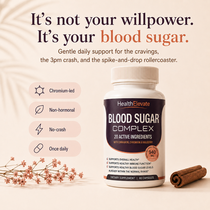 Blood Sugar Complex - 940 mg