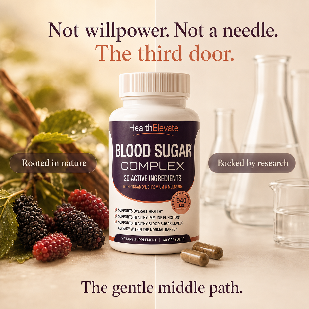 Blood Sugar Complex - 940 mg